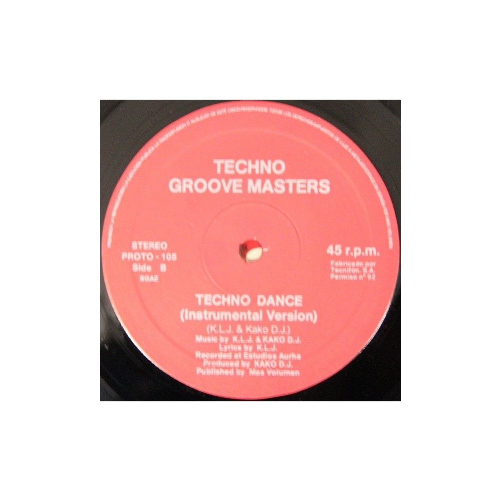 Techno Groove Masters ‎– Techno Dance 