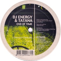 DJ Energy & Tatana – End Of Time (EDICIÓN HOLANDESA)