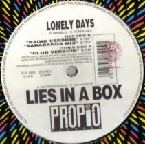 Lies In A Box ‎– Lonely Days 
