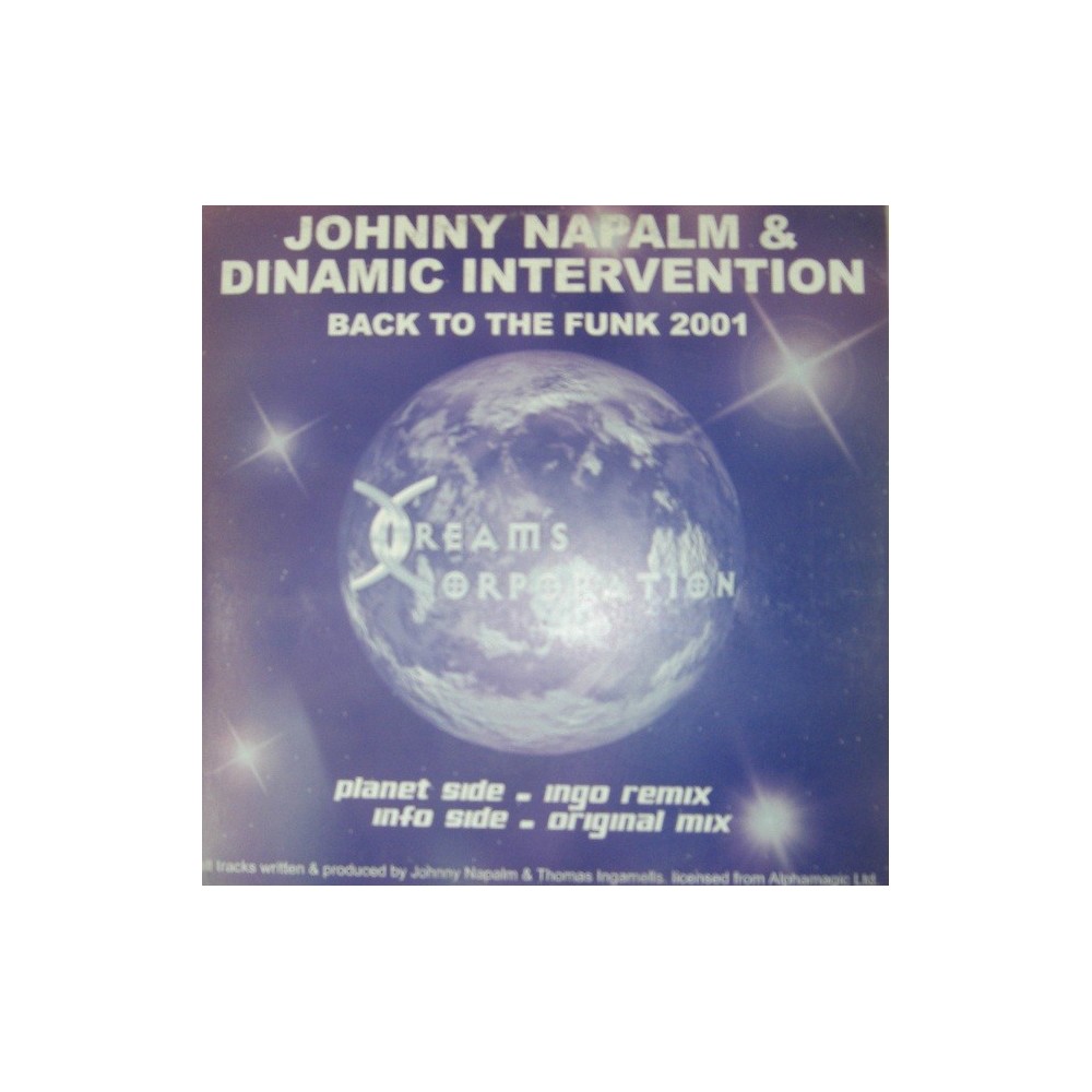 Jonny Napalm & Dynamic Intervention - Back To The Funk 2001