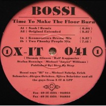 Bossi ‎– Time To Make The Floor Burn 