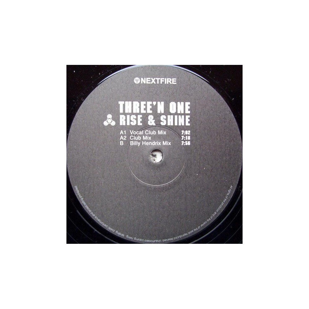 Three' N One ‎– Rise & Shine (VOCAL + MELODIA)