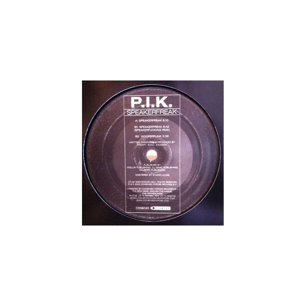 PIK ‎– Speakerfreak (IMPORT)