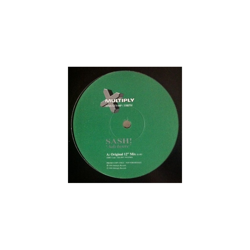 Sash ‎– Adelante (ORIGINAL + DUMONDE¡)