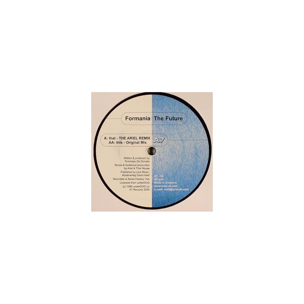 Formania – The Future (Vinilo Original)