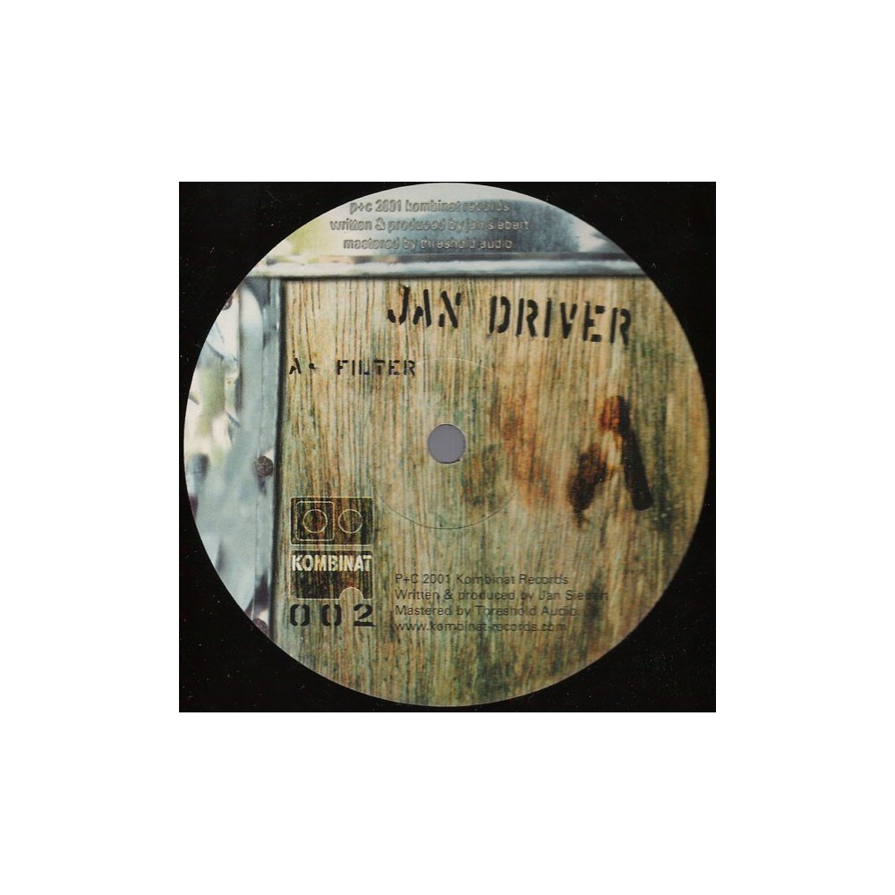 Jan Driver ‎– Filter / All You Can Beat 