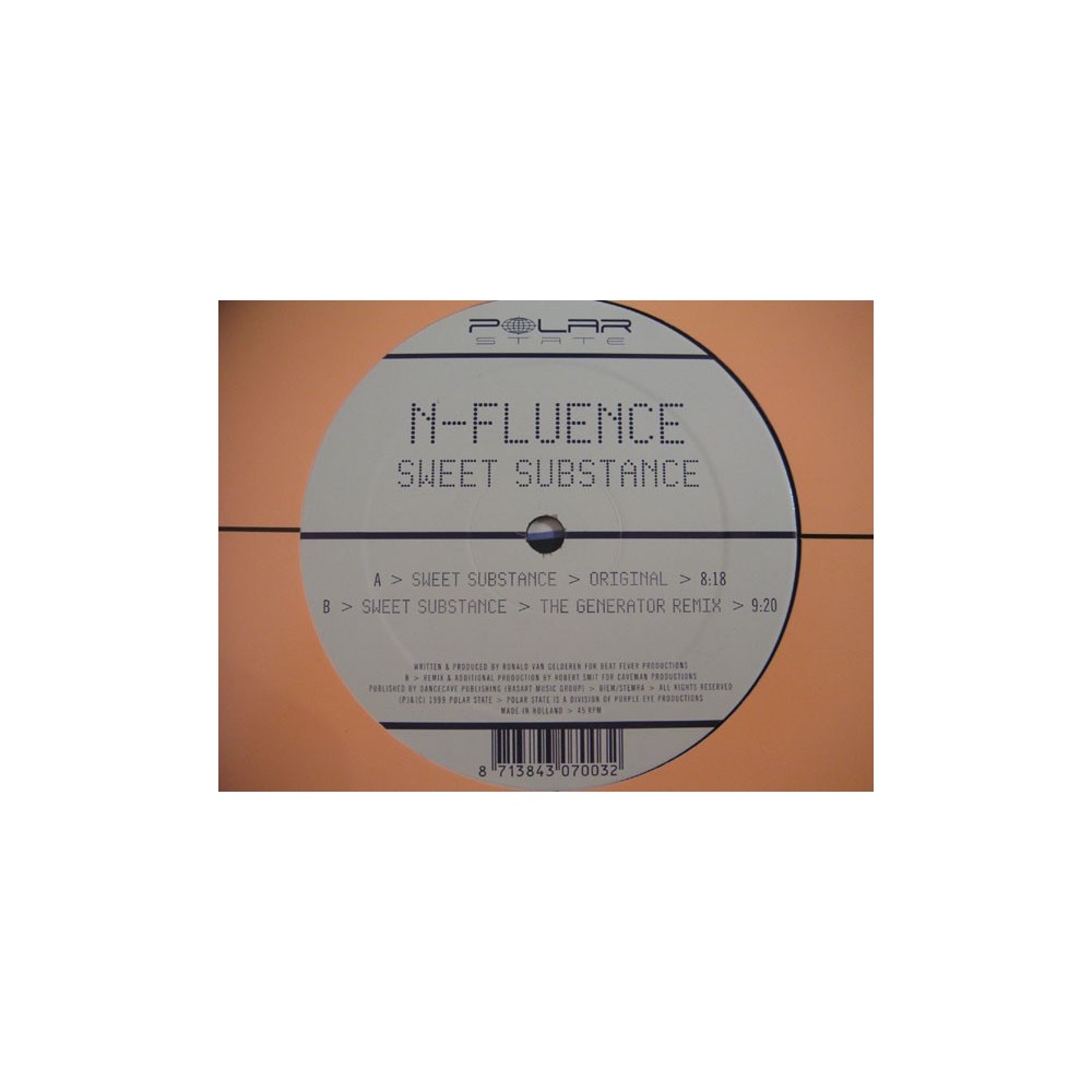 N-Fluence ‎– Sweet Substance (TEMAZO THE GENERATOR¡¡)