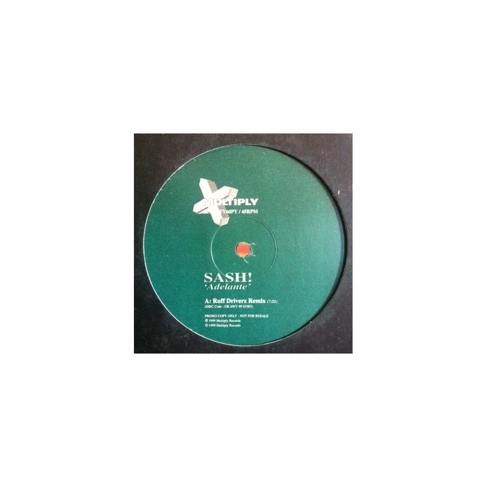 Sash ‎– Adelante (REMIX RUFF DRIVERZ¡¡)