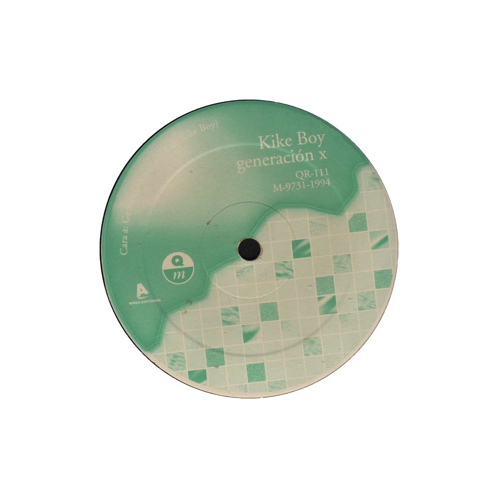 Kike Boy ‎– Generacion X (DISCO SINGLE)