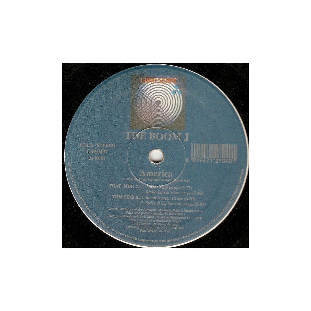 The Boom J – America 