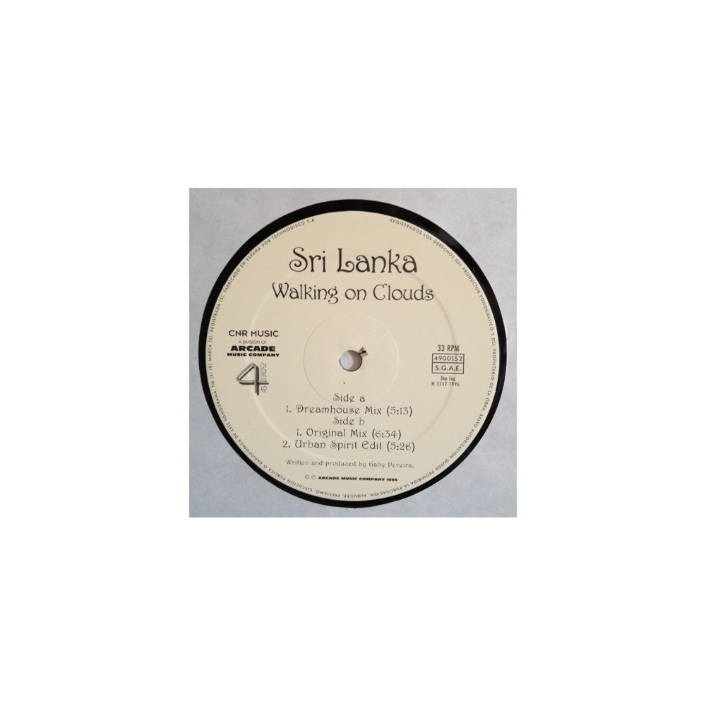 Sri Lanka ‎– Walking On Clouds 