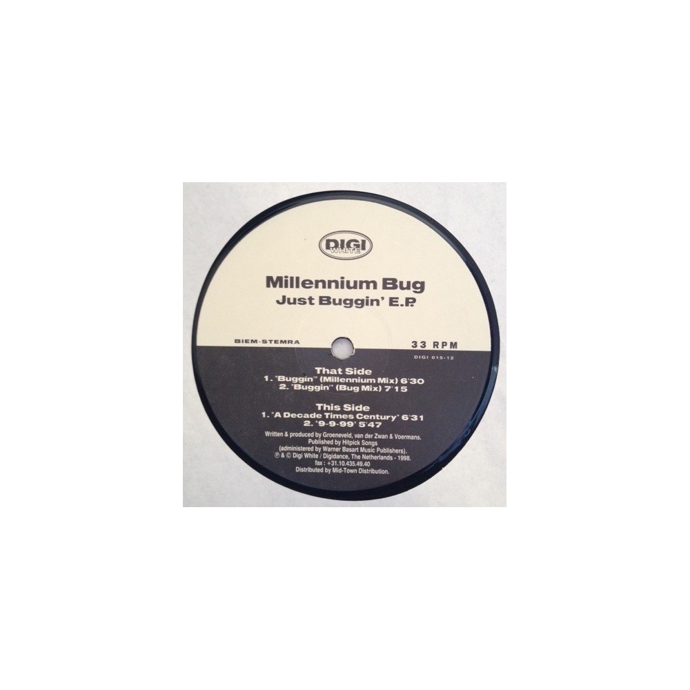 Millennium Bug ‎– Just Buggin' E.P