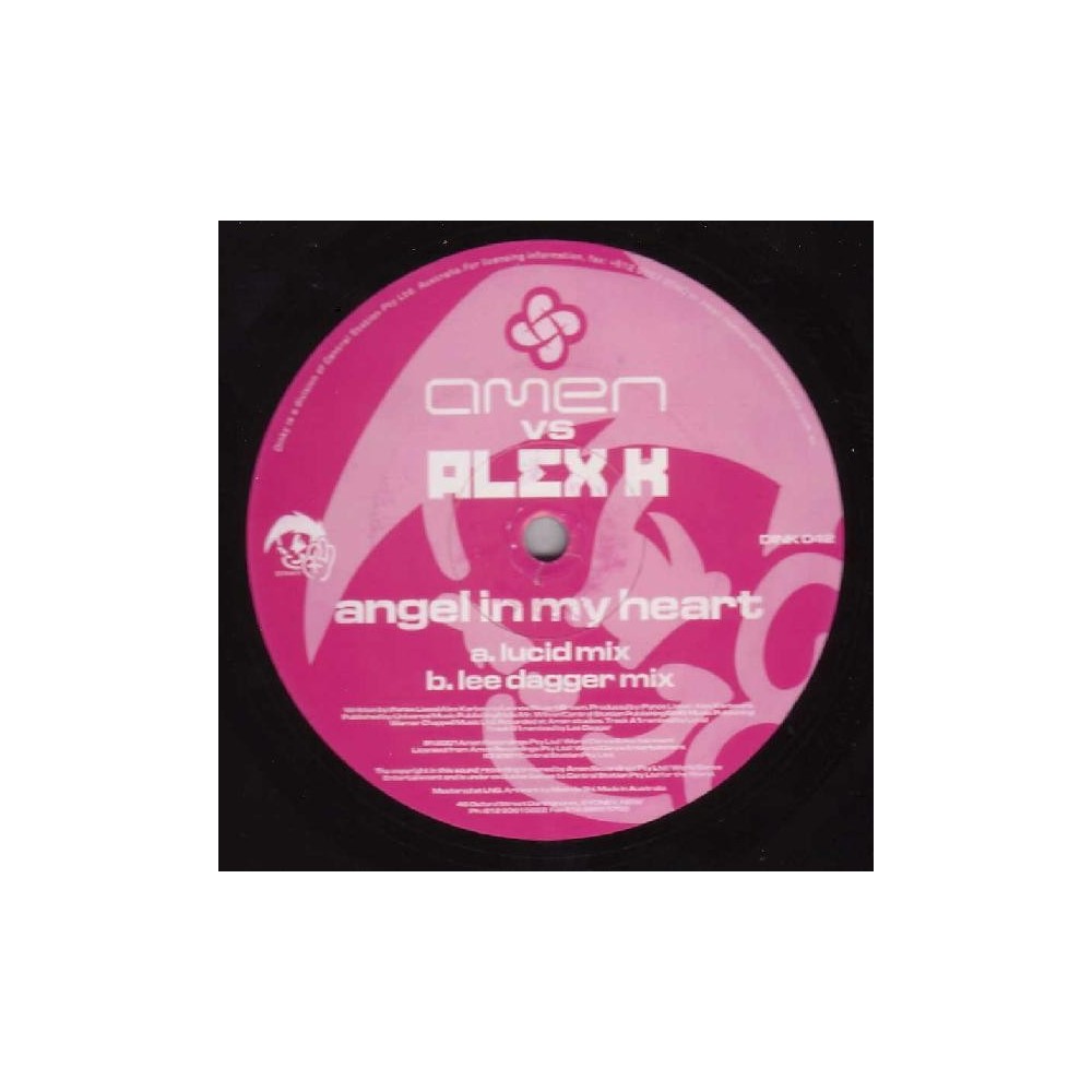 Amen vs. Alex K ‎– Angel In My Heart (Remixes) 