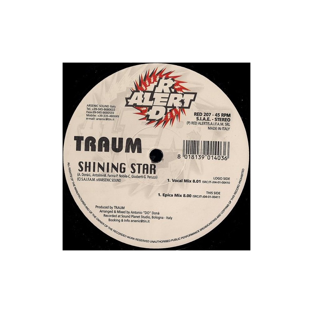 Traum ‎– Shining Star