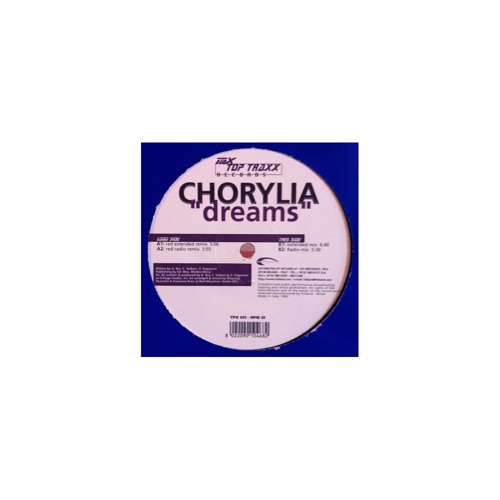 Chorylia ‎– Dreams 