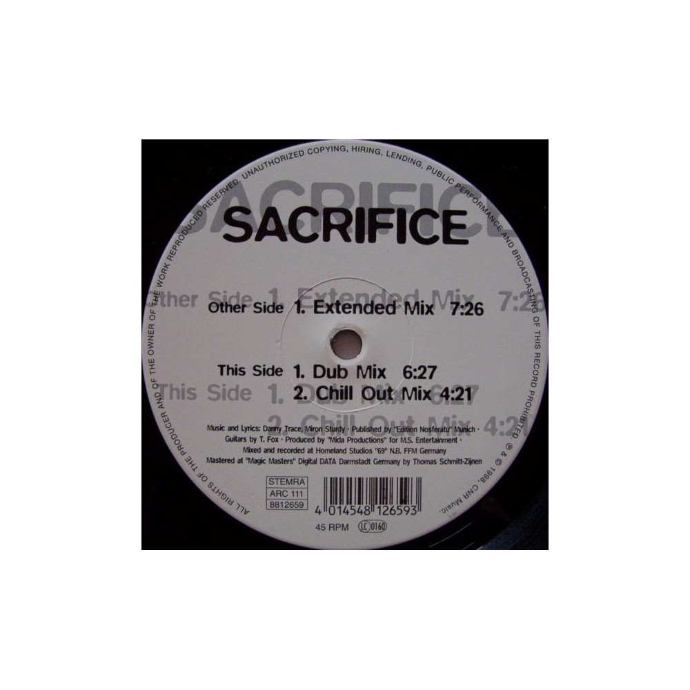 Sacrifice - Sacrifice