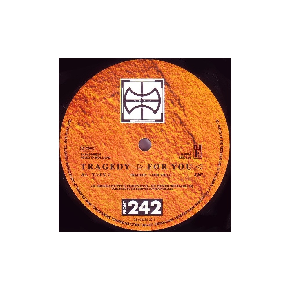 Front 242 - Tragedy For You