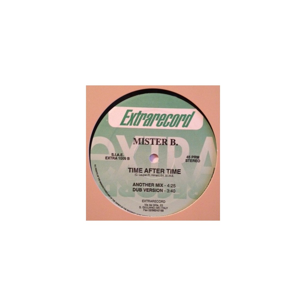 Mister B ‎– Time After Time