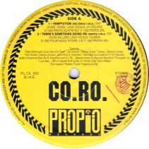 CORO ‎– Temptation