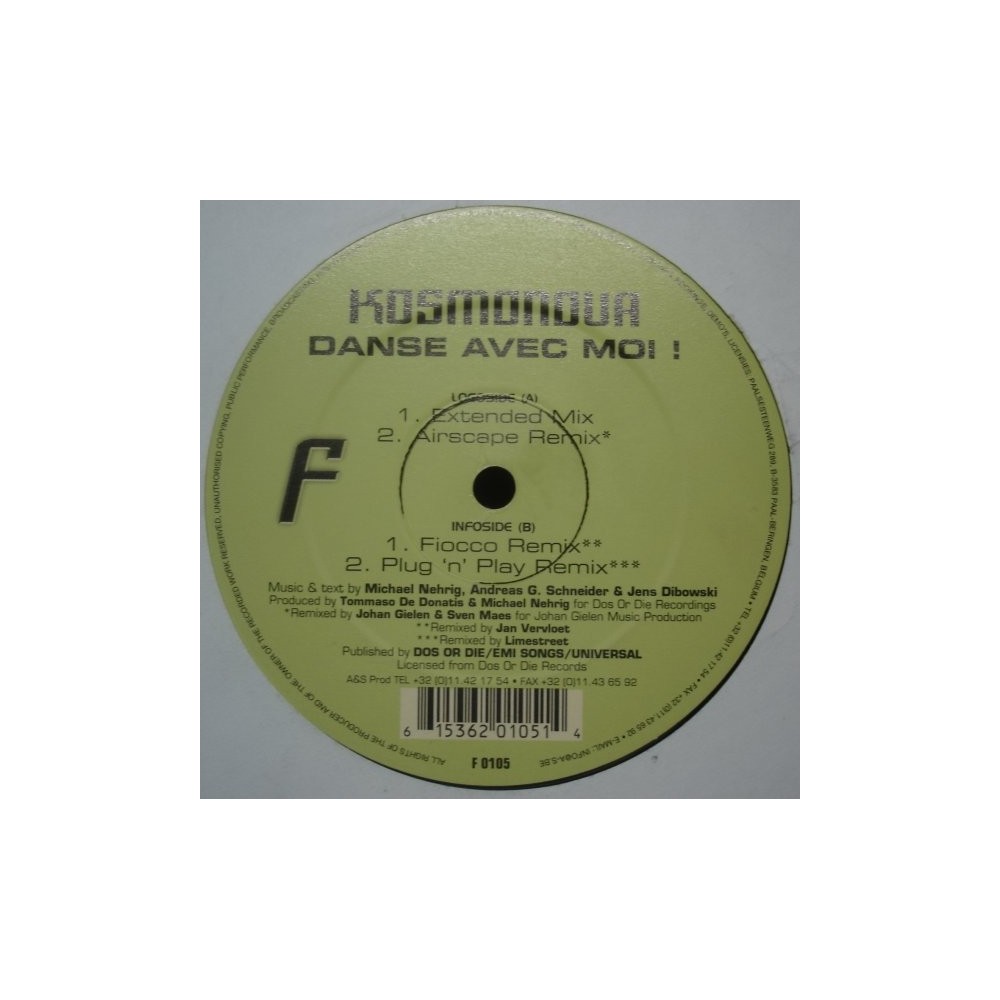 Kosmonova - Danse Avec Moi 
