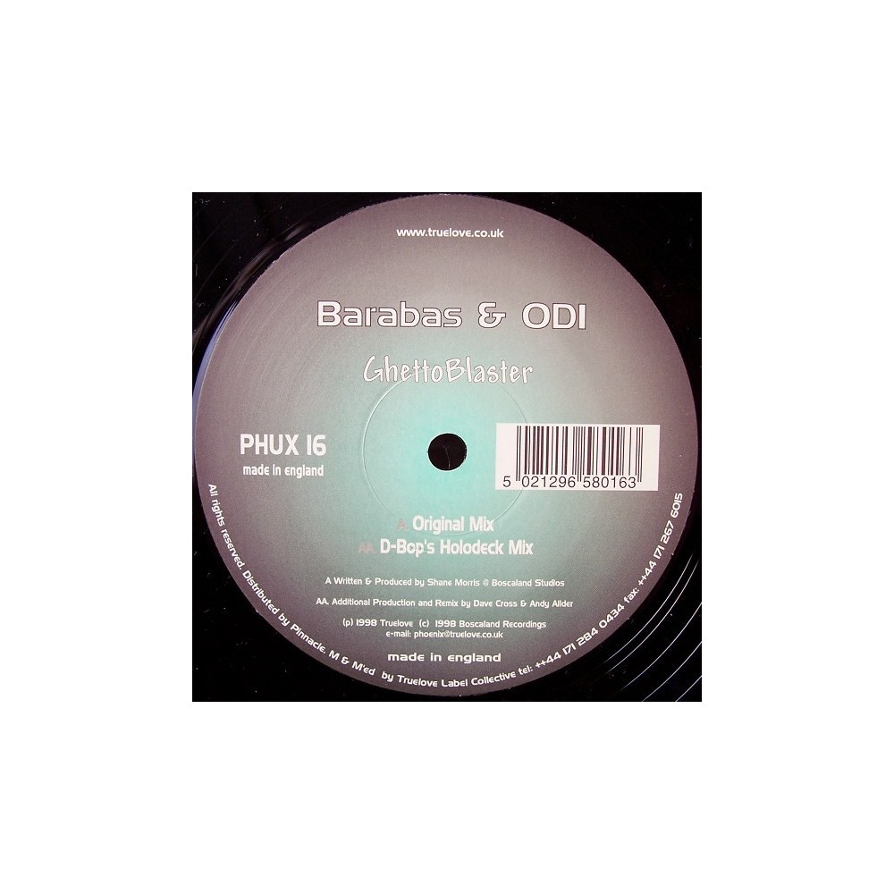 Barabas & OD1 ‎– Ghettoblaster 