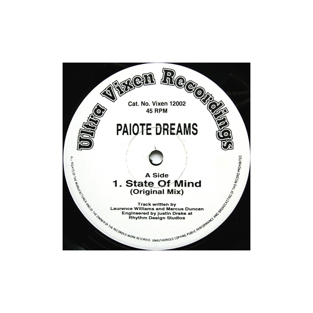 Paiote Dreams ‎– State Of Mind 