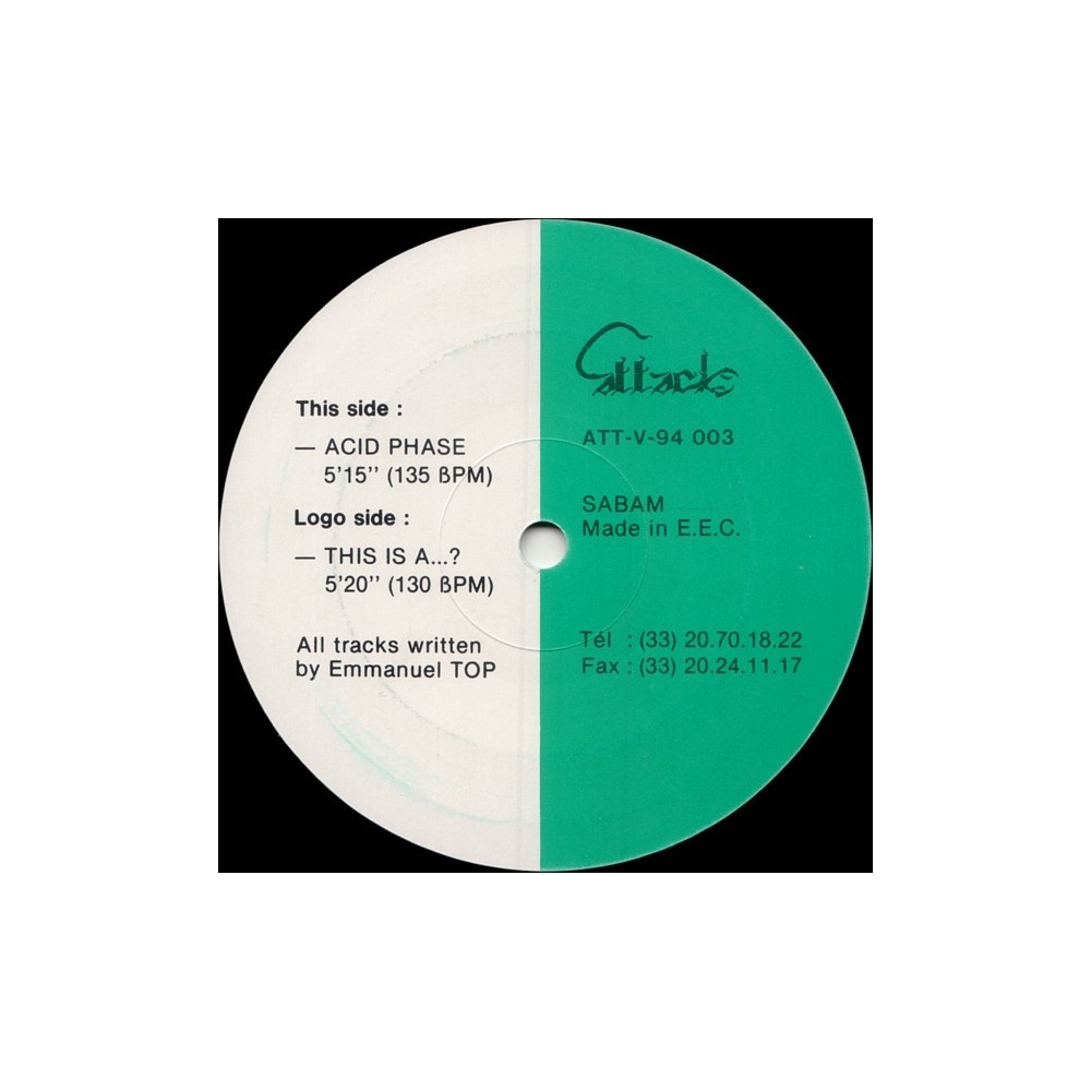  Emmanuel Top ‎– This Is A ... ? / Acid Phase 