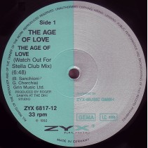 Age Of Love ‎– The Age Of Love (Watch Out For Stella Club Mix) 