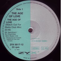 Age Of Love ‎– The Age Of Love (Watch Out For Stella Club Mix) 