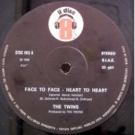 The Twins ‎– Face To Face - Heart To Heart