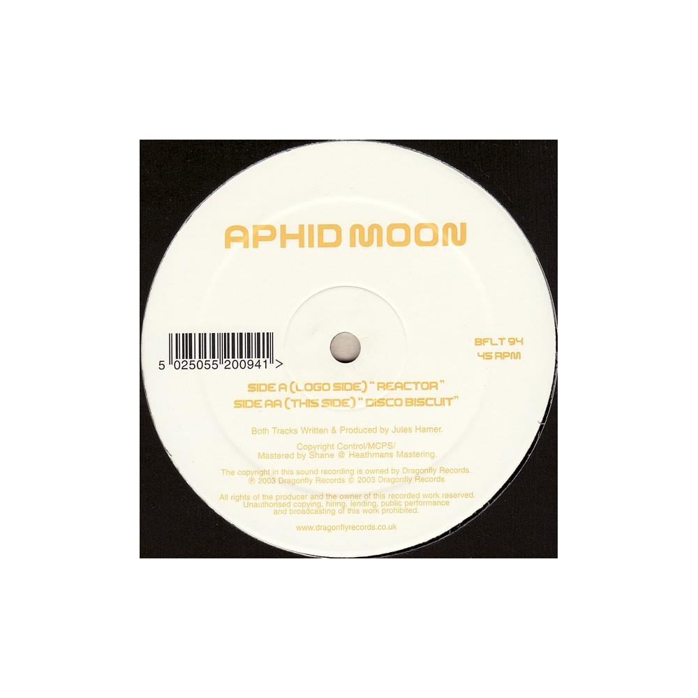 Aphid Moon ‎– Reactor / Disco Biscuit 