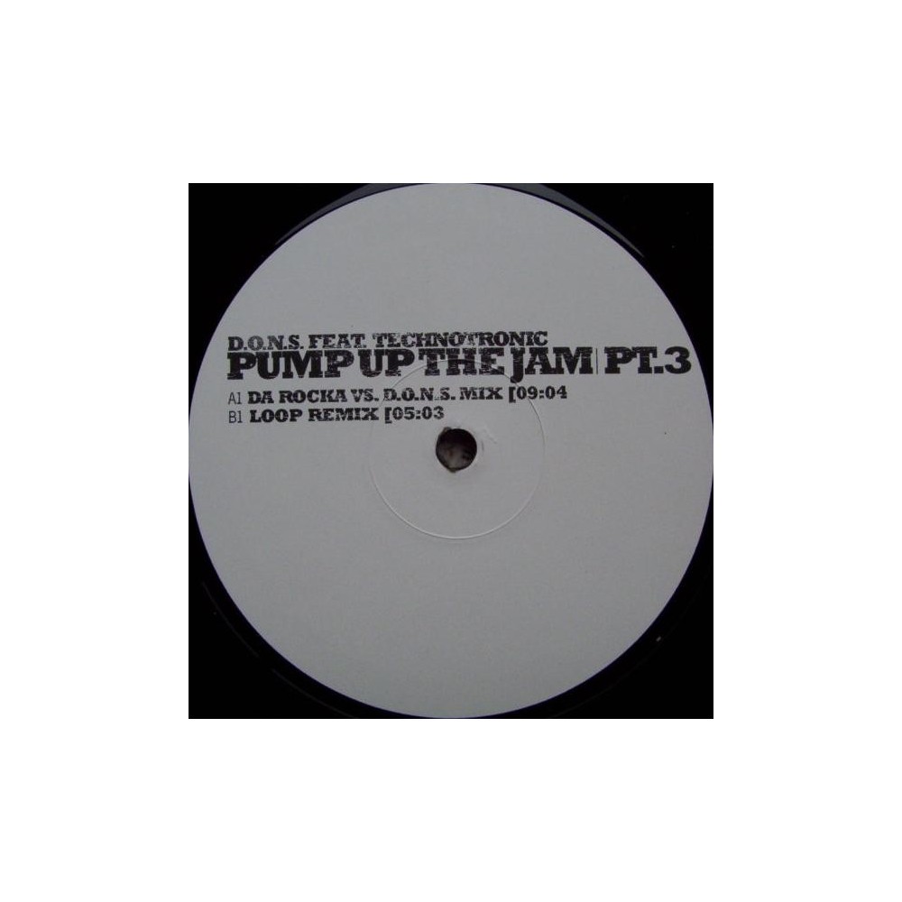 DONS ‎– Pump Up The Jam (IMPORT¡)
