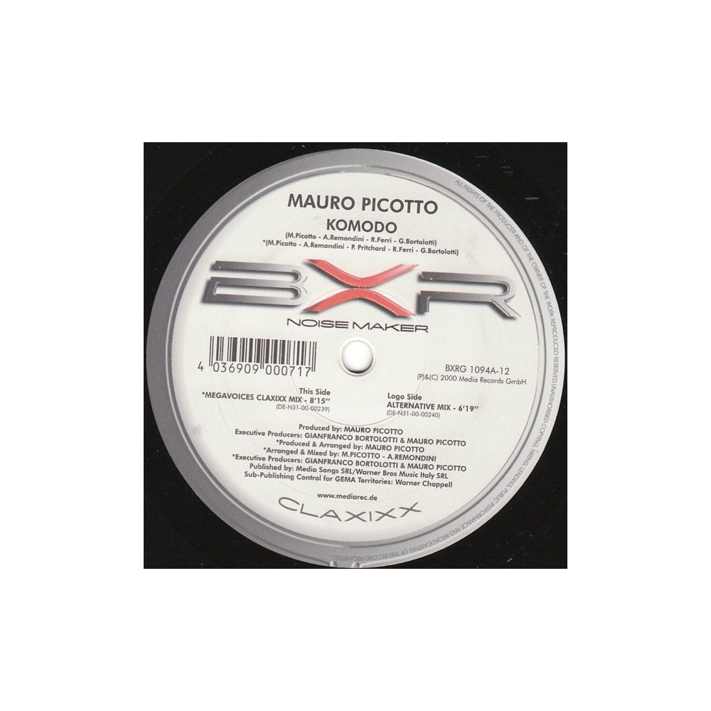 Mauro Picotto – Komodo (CLASICO MADRID¡¡)