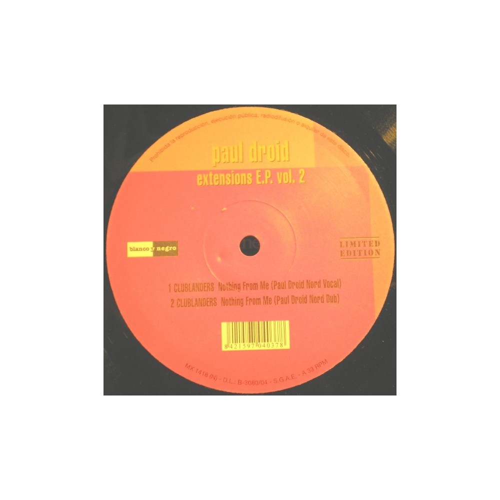 Various - Extensions E.P. Vol. 2