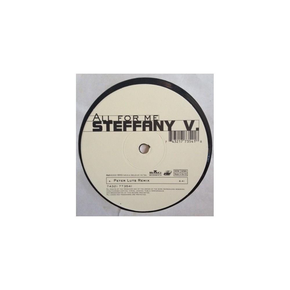 Steffany V ‎– All For Me