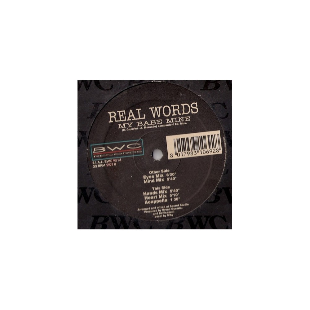 Real Words ‎– My Babe Mine