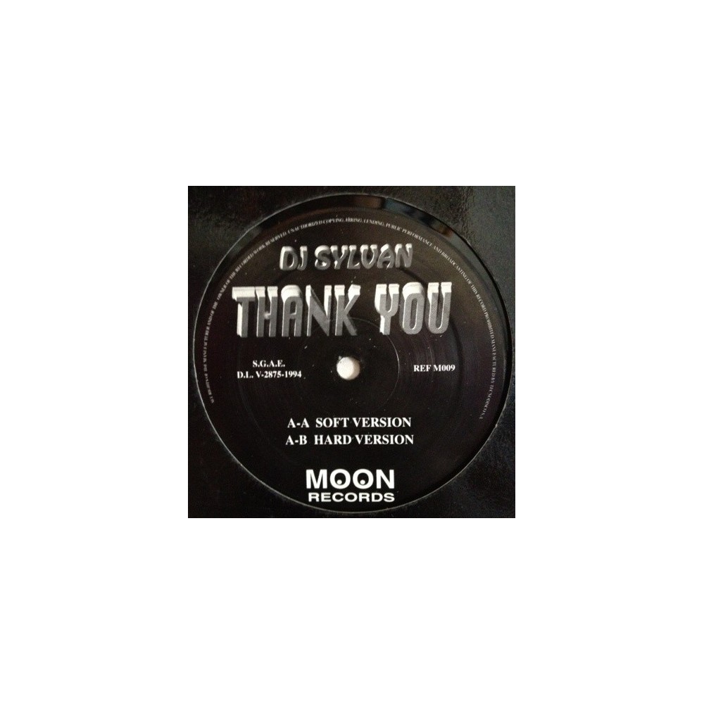 DJ Sylvan ‎– Thank You 