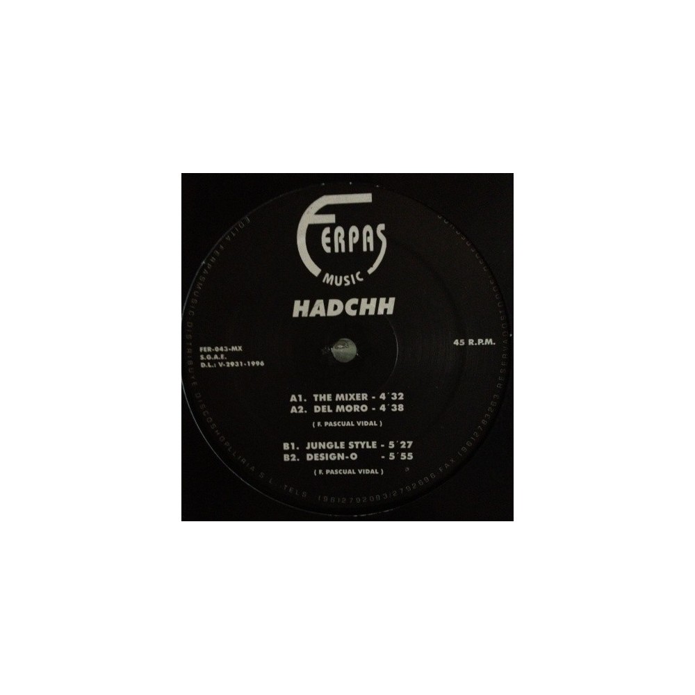 Hadchh ‎– The Mixer 