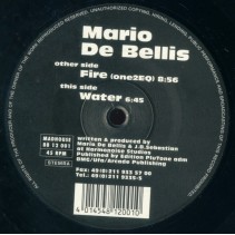 Mario De Bellis ‎– Fire