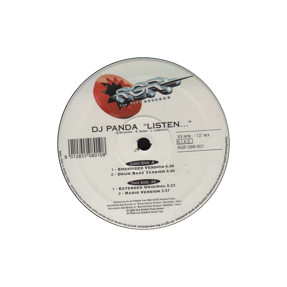 DJ Panda ‎– Listen