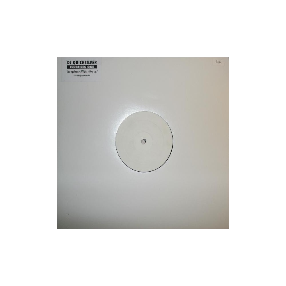 DJ Quicksilver - Clubfiles One(PROGRESIVO BRUTAL¡¡)