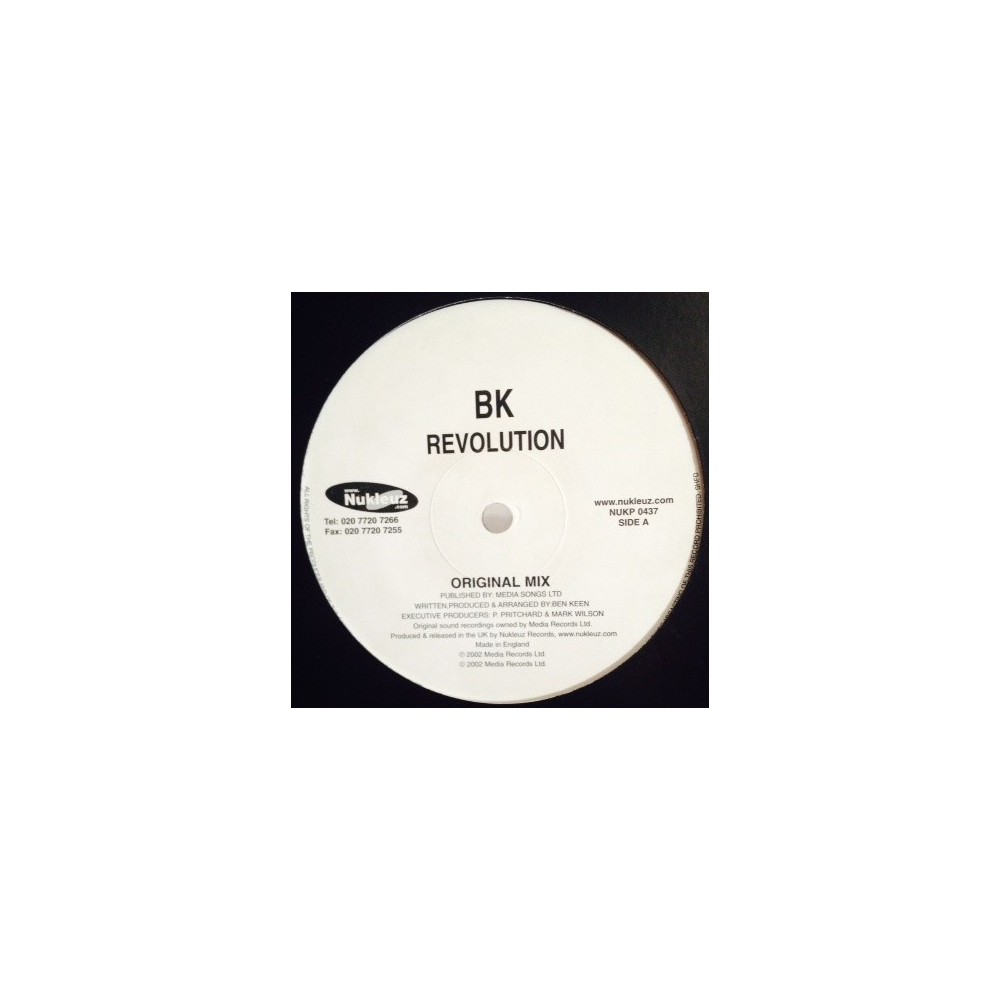 BK – Revolution (PROGRESIVO DE LOS BUENOS¡¡ COPIA IMPORT¡)