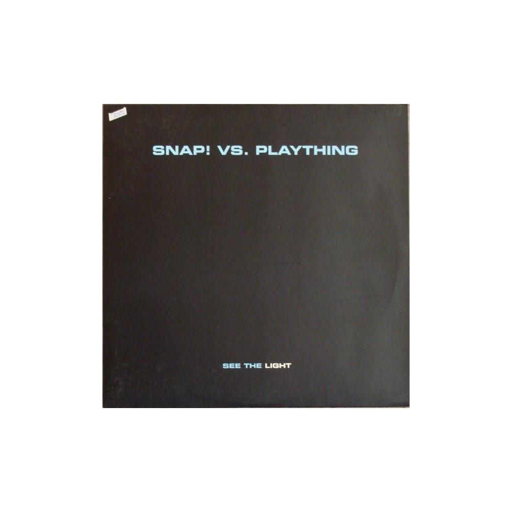 Snap vs. Plaything ‎– See The Light (IMPORT)