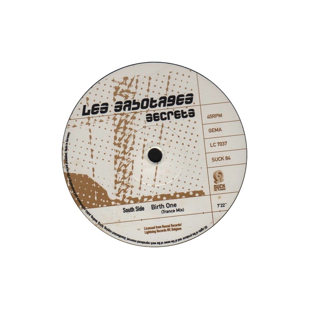 Les Sabotages ‎– Secrets