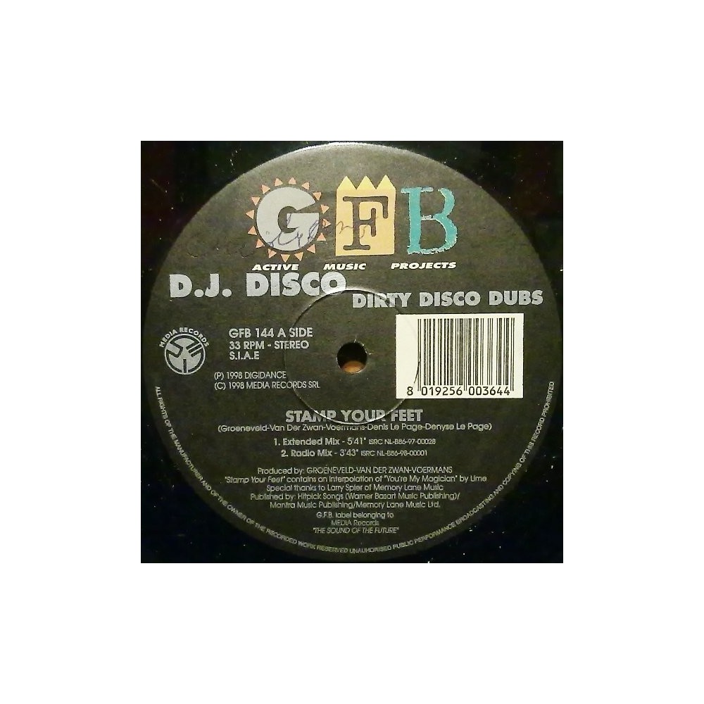 DJ Disco - Stamp Your Feet (HARDHOUSE  DE LOS BUENOS¡¡¡)