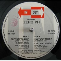 Zero PH ‎– Can't Wait Tonight 