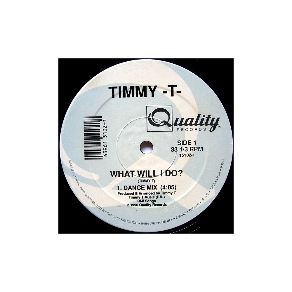 Timmy -T - What Will I Do