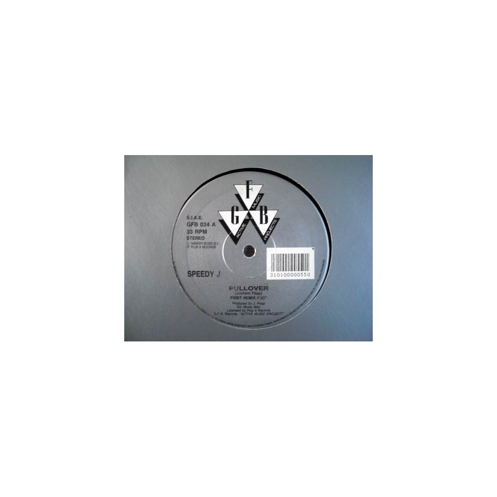 Speedy J ‎– Pullover (Remixes) 
