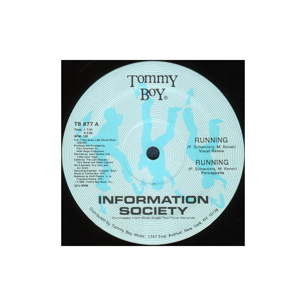 Information Society ‎– Running (DISCO ORIGINAL)