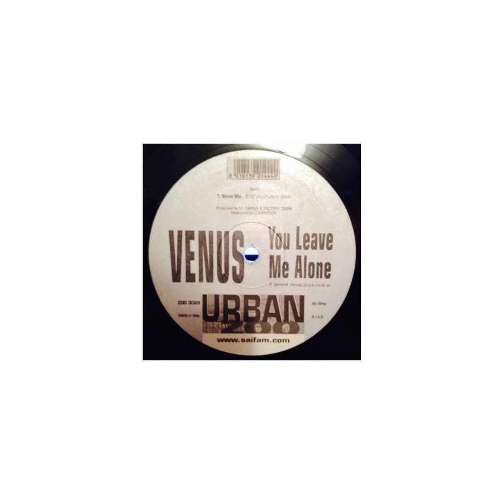Venus ‎– You Leave Me Alone
